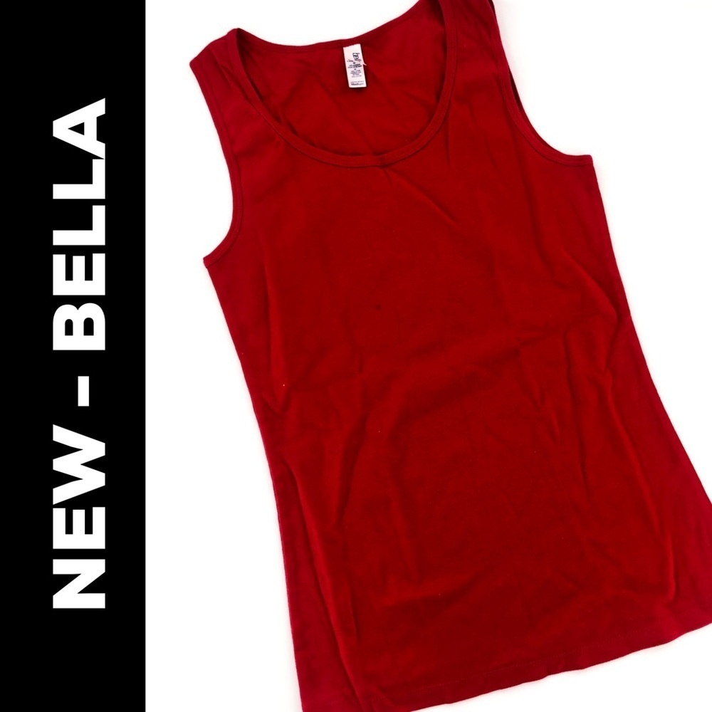 Bella Missy Red Tank Top (NEW)
